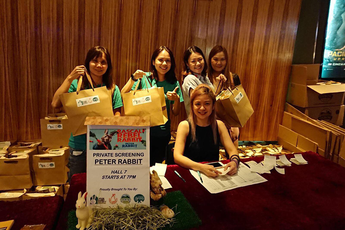 2. Rabbits’ Welfare Contribution with House Rabbit Society Singapore (HRSS)