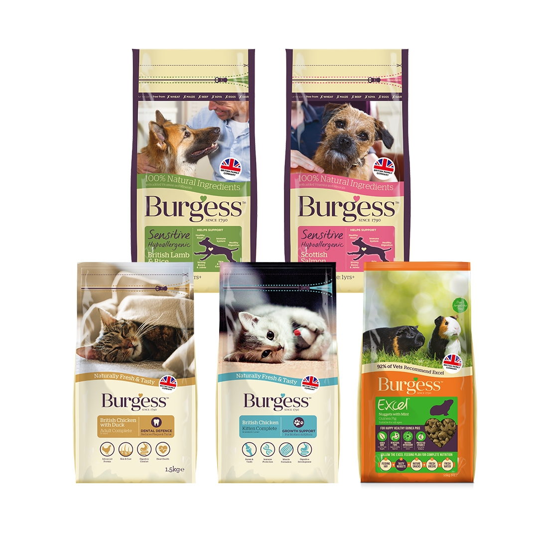 Burgess pet food